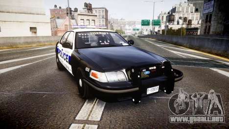 Ford Crown Victoria Police Algonquin [ELS] para GTA 4