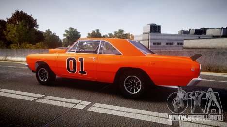 Dodge Dart HEMI Super Stock 1968 rims4 para GTA 4