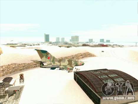 MiG 21 de la fuerza aérea Soviética para GTA San Andreas