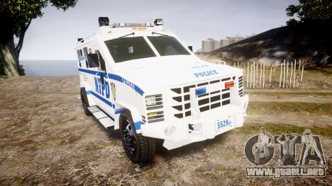 Lenco BearCat NYPD ESU [ELS] para GTA 4