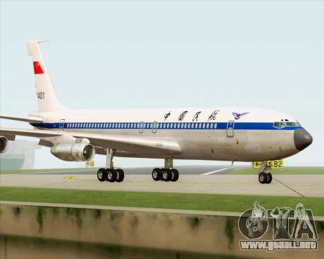 Boeing 707-300 CAAC para GTA San Andreas