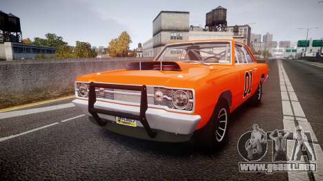 Dodge Dart HEMI Super Stock 1968 rims4 para GTA 4