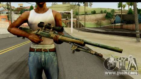 M24 from Sniper Ghost Warrior 2 para GTA San Andreas