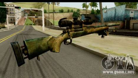 M24 from Sniper Ghost Warrior 2 para GTA San Andreas
