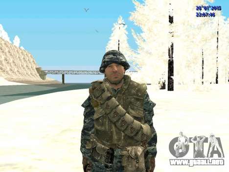 Las fuerzas especiales de la Federación de rusia para GTA San Andreas