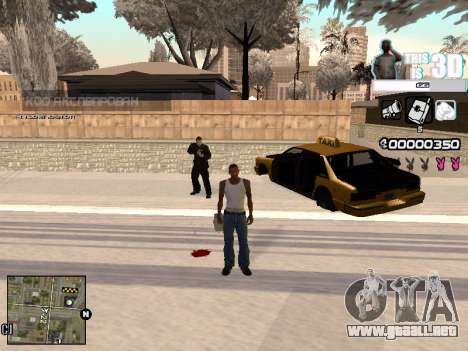 C-HUD 3D para GTA San Andreas