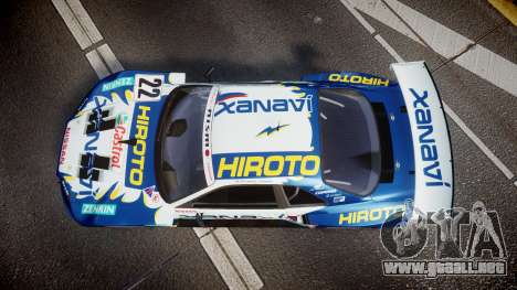 Nissan Skyline R34 2003 JGTC Xanavi Hiroto para GTA 4