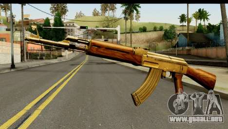 New AK47 para GTA San Andreas