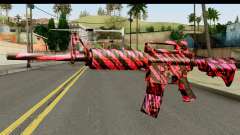 Red Tiger M4 para GTA San Andreas