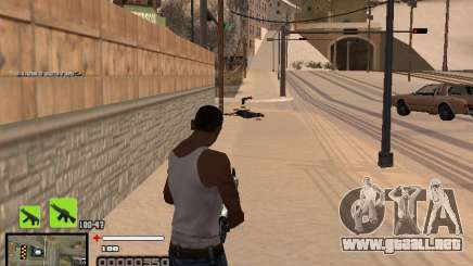 Un simple C-HUD para GTA San Andreas