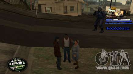 C-HUD SAPD para GTA San Andreas