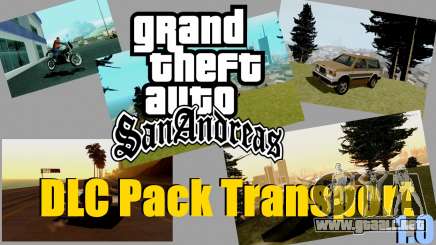 Nuevo transporte y compra para GTA San Andreas