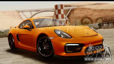 Porsche Cayman GT4 981c 2016 para GTA San Andreas