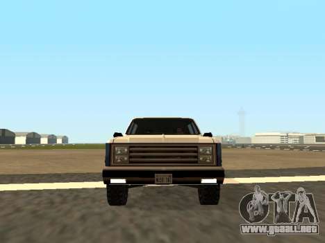 Rancher Four Door para GTA San Andreas