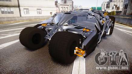 Batman tumbler [EPM] para GTA 4