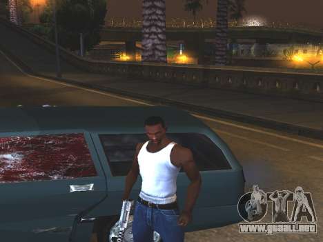 Sangre en las Ventanas de los coches para GTA San Andreas