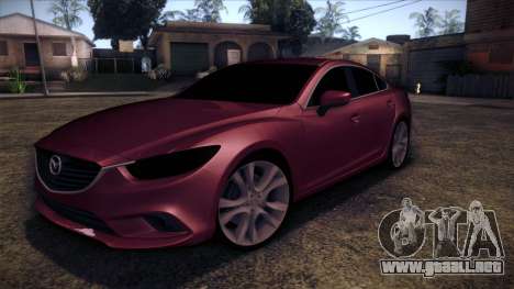 Mazda 6 2013 HD v0.8 beta para GTA San Andreas