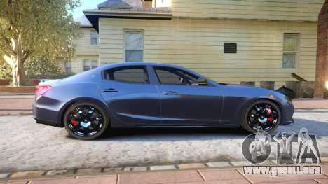 Maserati Ghibli 2014 v1.0 para GTA 4