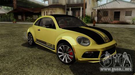 Volkswagen New Beetle 2014 GSR para GTA San Andreas