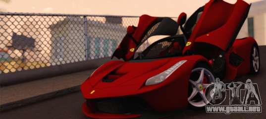 Ferrari LaFerrari 2014 para GTA San Andreas