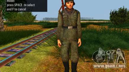 Spanish soldiers para GTA San Andreas