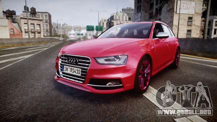 Audi S4 Avant 2013 para GTA 4