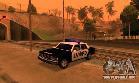 Beta LVPD Police para GTA San Andreas