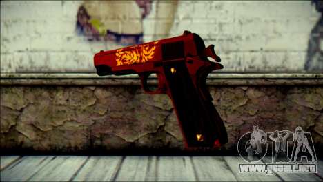Dual Colt Red Dragon CF para GTA San Andreas