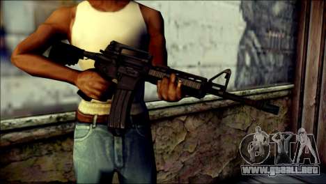 Rumble 6 Assault Rifle para GTA San Andreas
