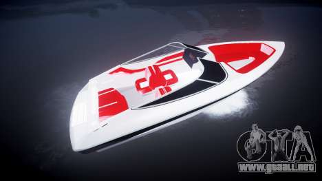 El barco de la velocidad para GTA 4
