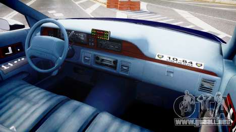 Chevrolet Caprice 1993 LCPD WoH Auxiliary [ELS] para GTA 4