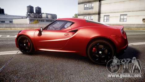 Alfa Romeo 4C 2014 para GTA 4