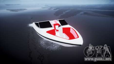 El barco de la velocidad para GTA 4
