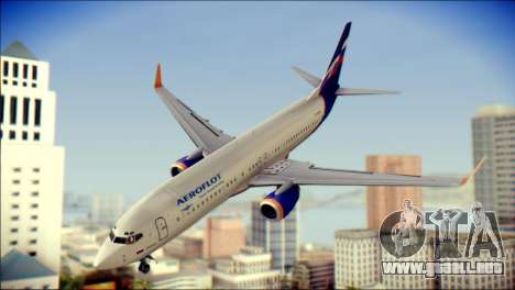 Boeing 737-800 Aeroflot para GTA San Andreas