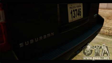 Chevrolet Suburban 2010 FBI para GTA San Andreas