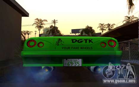 DGTK Elegy v1 para GTA San Andreas