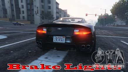 Las luces de freno para GTA 5