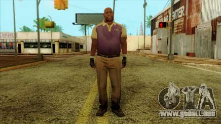 Coach from Left 4 Dead 2 para GTA San Andreas