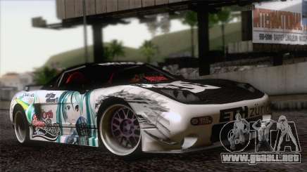 Acura NSX Miku Ghoul Itasha para GTA San Andreas