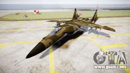 Su-47 Berkut bosque para GTA 4