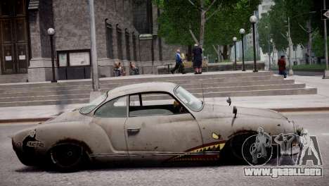 Volkswagen Karmann Ghia 67 (Slammed Rat) para GTA 4