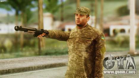 Un Miembro De Las Fuerzas Armadas De Ucrania para GTA San Andreas