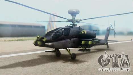 AH-64D Apache Longbow para GTA San Andreas