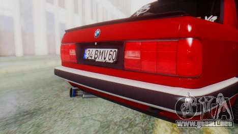 BMW M3 E30 B. O. de la Construcción para GTA San Andreas