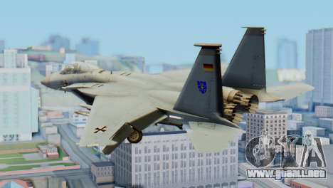 F-15C Eagle Luftwaffe JG 73 para GTA San Andreas