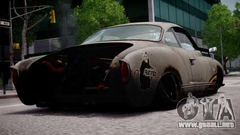 Volkswagen Karmann Ghia 67 (Slammed Rat) para GTA 4