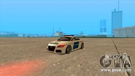 Audi TT RS de 2011 de la Policía húngara para GTA San Andreas