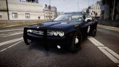 Dodge Challenger Marshal Police [ELS] para GTA 4