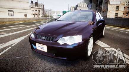 Ford Falcon XR8 2004 Unmarked Police [ELS] para GTA 4