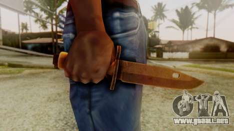 Combat Knife para GTA San Andreas